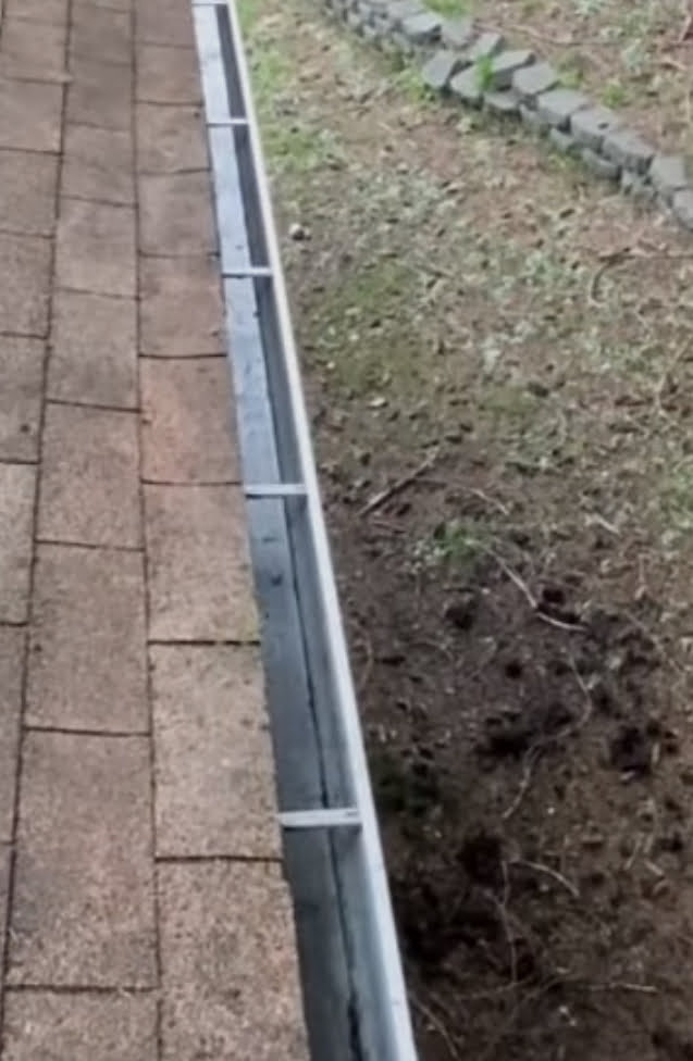 Gutter Cleaning After